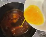 肉がさね玉子あんかけ蕎麦作り方12写真