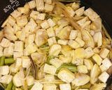 わらび炊き込みご飯作り方4写真