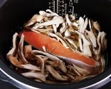 銀鮭と舞茸の炊き込みご飯作り方3写真