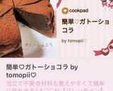 簡単♡いちご飾りのガトーショコラ作り方10写真