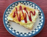 簡単☆目玉焼きチーズトースト作り方4写真