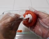トマトのポテサラ詰め(野菜肉詰めドリラー作り方1写真