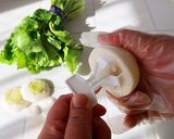 かぶ中華風肉詰め【野菜肉詰めドリラー】作り方2写真