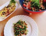 豆苗★我が家のトラウト鮭アクアパッツァ作り方11写真