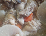 簡単★大根と人参と鶏肉の煮付け作り方6写真