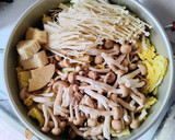 白菜と しめじ エノキの味噌中華スープ✾作り方5写真