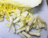 白菜とキノコと卵のとろとろ中華スープ作り方1写真