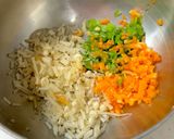 油揚げのひき肉詰め焼き^^作り方1写真