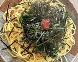 納豆梅しそ和風パスタ作り方5写真