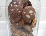パリッ ザクッ焼きっぱなしチョコマカロン作り方8写真