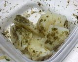 【弁当】ごま油野菜炒めとのり塩男爵作り方6写真