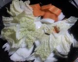 【弁当】ごま油野菜炒めとのり塩男爵作り方3写真