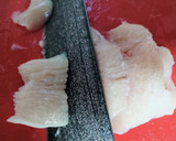 厨房ばあばぁ!鶏胸肉のマヨネーズ和え。作り方1写真