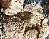 低糖質ヨーグルトおから衣のチキンカツ作り方7写真