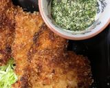 低糖質ヨーグルトおから衣のチキンカツ作り方10写真