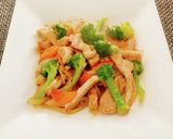 ブロッコリーと豚肉のオイスターソース炒め作り方5写真