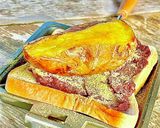 ほうじ茶あんと焼き芋のホットサンド作り方2写真