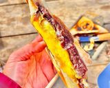 ほうじ茶あんと焼き芋のホットサンド作り方3写真