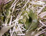 簡単♪豚肉と水菜のピリ辛マヨソース作り方1写真