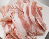 簡単♪豚肉と水菜のピリ辛マヨソース作り方3写真