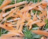 簡単♪豚肉と水菜のピリ辛マヨソース作り方5写真