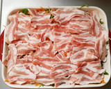 簡単♪豚肉と水菜のピリ辛マヨソース作り方6写真