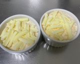 米粉でもちとろ長芋明太チーズ焼き作り方5写真