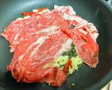 牛肉の…ペペロンチーノ焼き肉丼作り方4写真