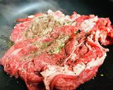 牛肉の…ペペロンチーノ焼き肉丼作り方5写真