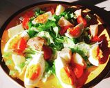お家で作れるニースで食べた南仏郷土サラダ作り方4写真