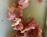 鶏もも肉とニラのスタミナパスタ作り方1写真