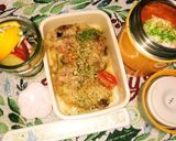ミネストローネにポーチドエッグon！作り方3写真