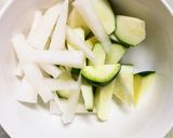 茄子椎茸簡単きな粉コク旨味噌味八宝菜風作り方7写真