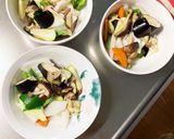 茄子椎茸簡単きな粉コク旨味噌味八宝菜風作り方11写真