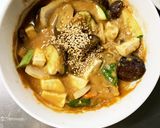 茄子椎茸簡単きな粉コク旨味噌味八宝菜風作り方19写真