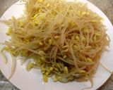 大豆もやしと挽き肉の甘味噌炒め作り方1写真