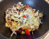 超楽々　豚肉 なすで回鍋肉風炒め作り方3写真