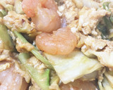 むきエビとキャベツと卵の中華炒め作り方9写真