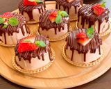 ドームケーキ チョココーティング作り方8写真
