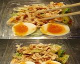 美味ドレとポッカレモンで蒸し鶏野菜サラダ作り方2写真