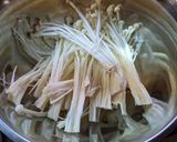 フライパンレス！水菜と鶏むね肉の中華蒸し作り方2写真