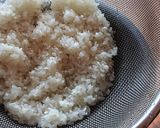 冷凍しめじと塩昆布の炊き込みご飯作り方1写真