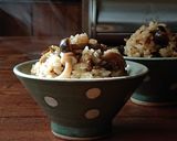 冷凍しめじと塩昆布の炊き込みご飯作り方5写真