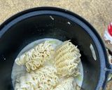 簡単・塩ラーメンカルボナーラ風（山ご飯)作り方5写真
