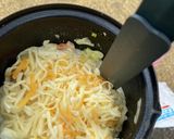 簡単・塩ラーメンカルボナーラ風（山ご飯)作り方8写真