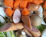 野菜スープ　覚書作り方1写真