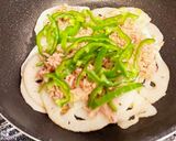 低糖質☆れんこんツナ焼き作り方6写真