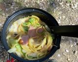 りんちゃんのスープパスタ(山ごはん)作り方11写真