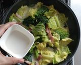 サボイキャベツのチーズクリーム煮。作り方5写真