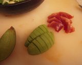 マグロとアボカドのシーザーサラダ作り方2写真
